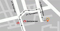 Схема проезда в АрендаАвто-фрм